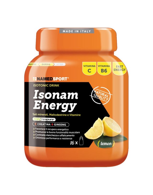 ISONAM Energy Lemon 480g