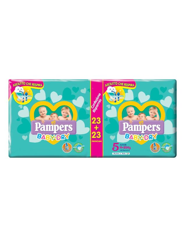 PAMPERS BABY DRY JUNIOR  PD 46