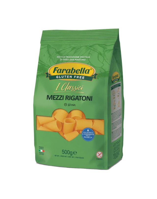 FARABELLA MEZZI RIGATONI 500G