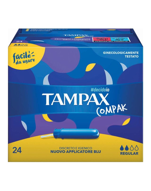 TAMPAX COMPAX REG 24PZ