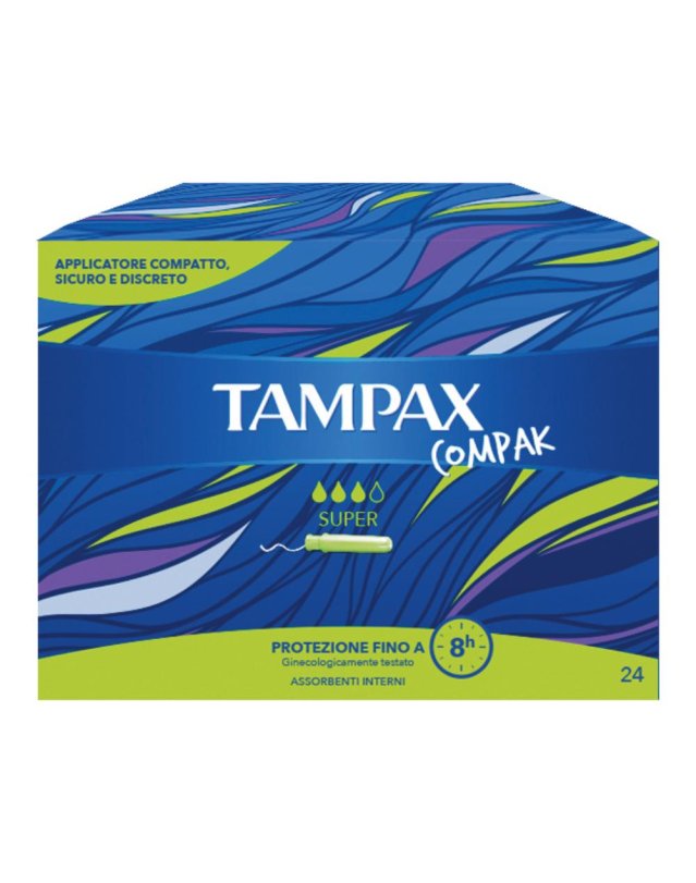 TAMPAX COMPAK Super 24 Tamp.