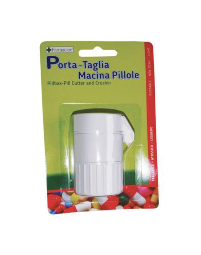 PORTA TAGLIA MACINA PILL FARMACA