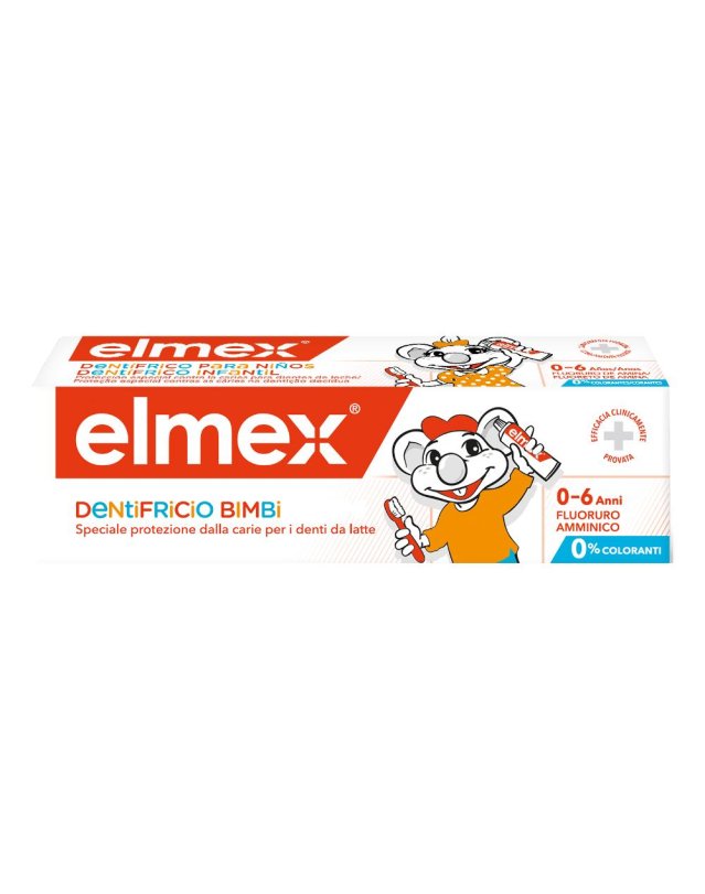 Elmex Dentifricio Bimbi 0-6 Anni 50ml