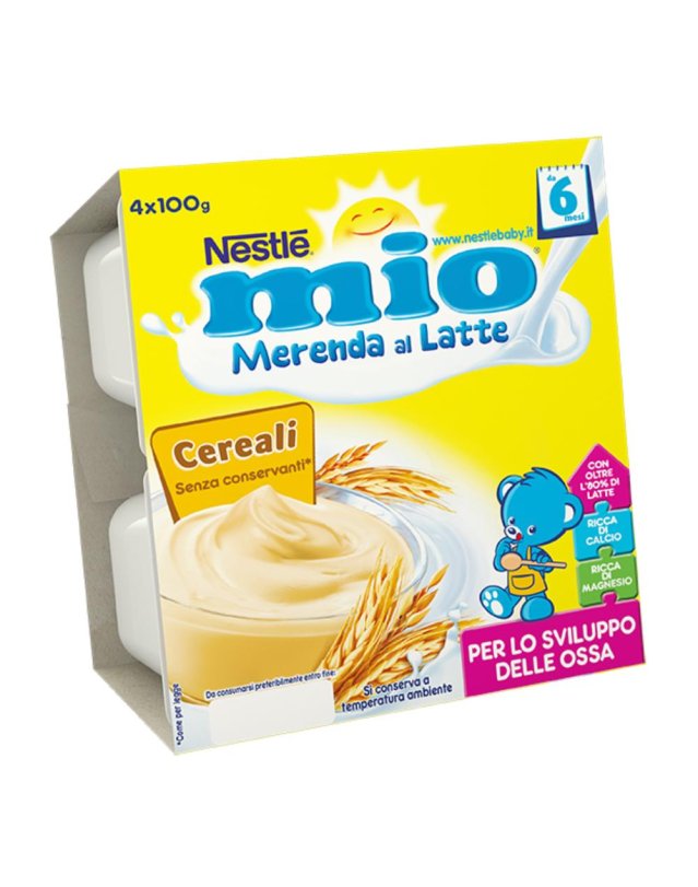 MIO Mer.Latte Cereali 4x100g