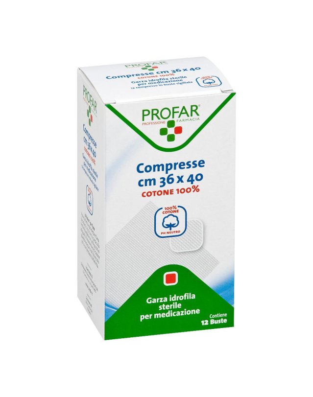 PROFAR GARZA COTONE 36X40 12PZ