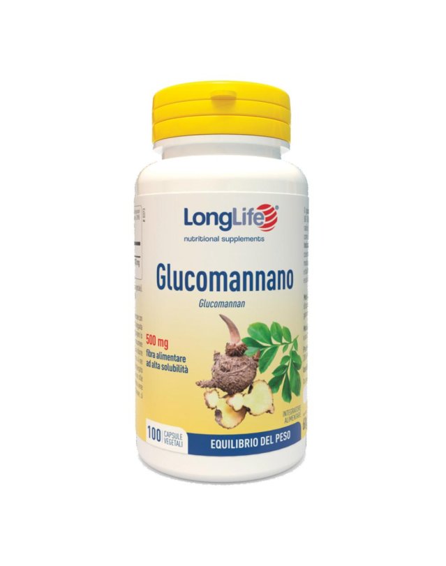 LONGLIFE GLUCOMANNANO 100 Cps