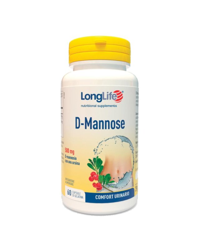 LONGLIFE D-MANNOSE 60CPS