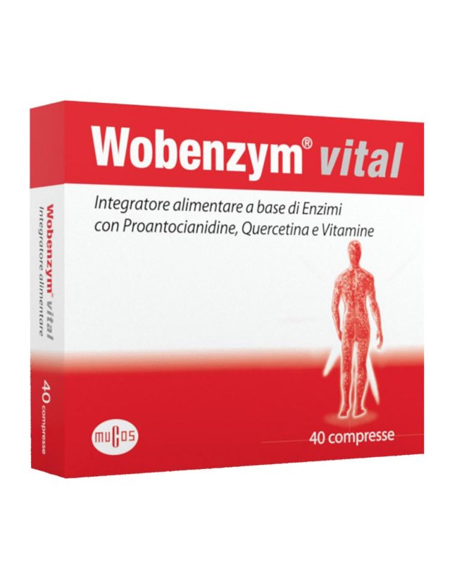 WOBENZYM Vital  40 Cpr