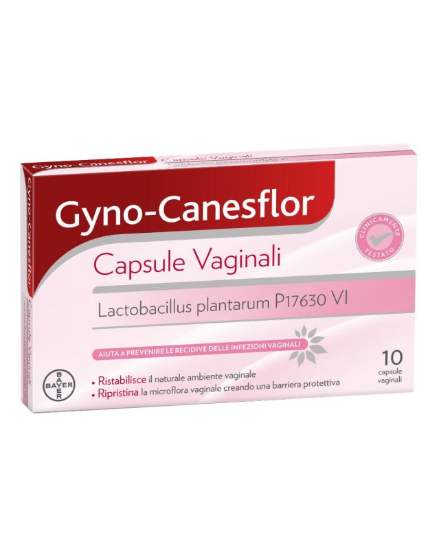 GYNO-CANESFLOR 10CPS VAGINALI