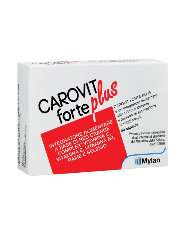 CAROVIT FORTE PLUS 30CPR NF