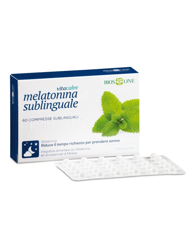 VITACALM MELATONINA SUBL1MG 60