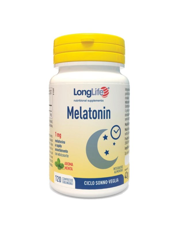 MELATONIN 1MG 120CPR LONG LIFE