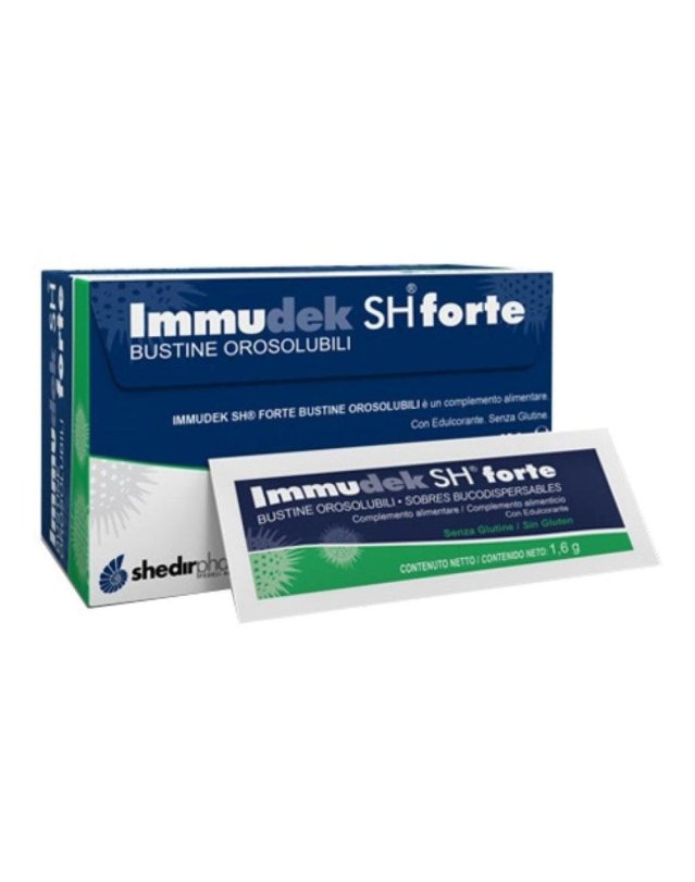 Immudek SH Forte 16 Bustine Orosolubili Immudek SH Forte 16 Bustine Orosolubili