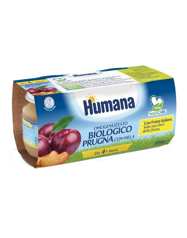 HUMANA OMOG PRUGNA BIO 2X100G