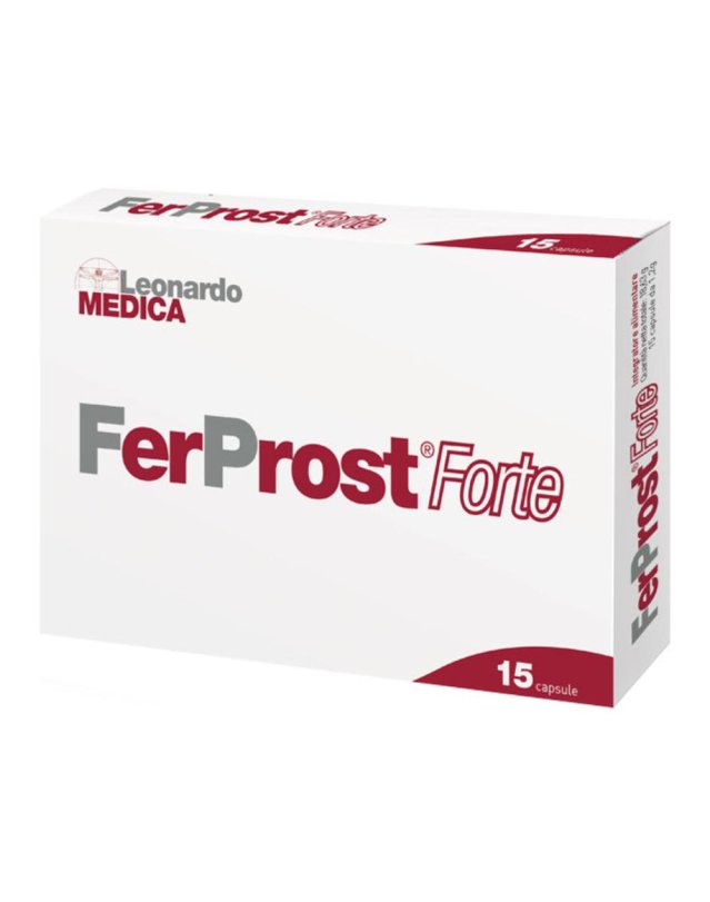 FERPROST FORTE- Integratore per la Prostata 15 CAPSULE MOLLI