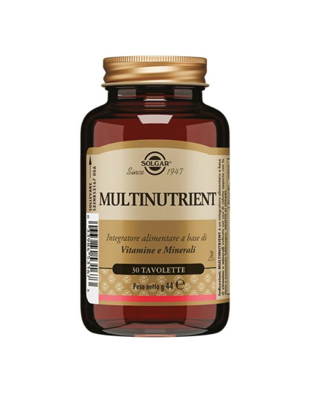 MULTINUTRIENT 30TAV SOLGAR