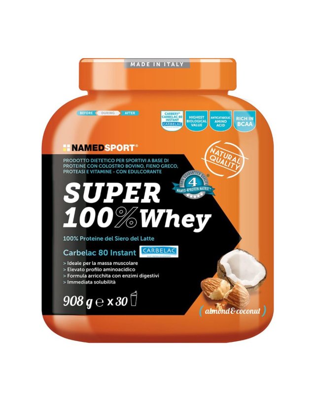 SUPER100%WHEY Coco Almond 908g