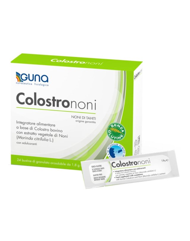 Colostro Noni 24 Bustine Orosolubili – integratore per il benessere gastro intestinale