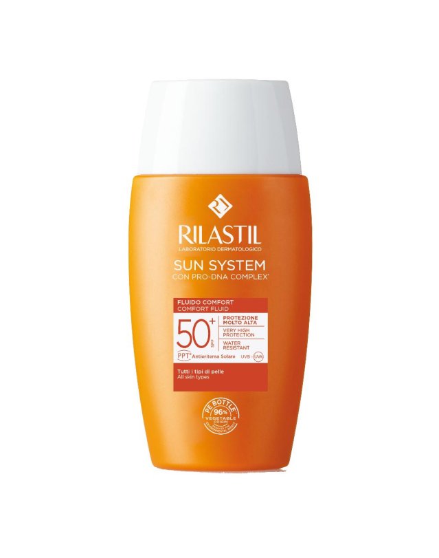 RILASTIL^Sol.Fl.Comf.fp50+50ml