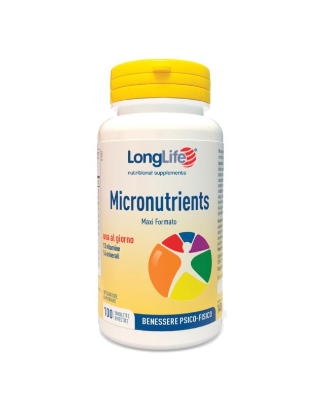 LONGLIFE MICRONUTRIENTS 100TAV