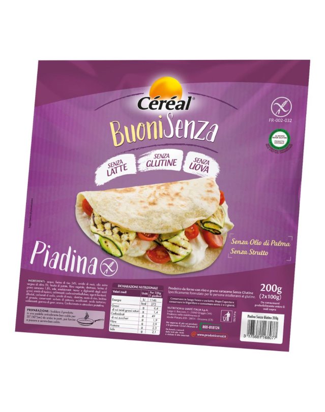 CEREAL Piadina 200g