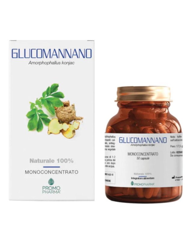 GLUCOMANNANO 50CPS PROMOPHARMA GLUCOMANNANO 50CPS PROMOPHARMA