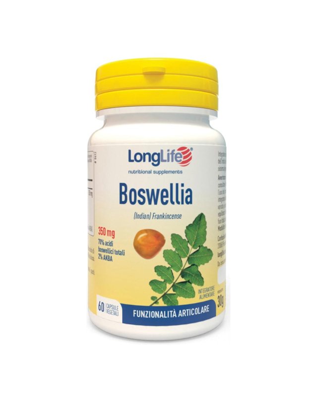 LONGLIFE BOSWELLIA 60CPS VEG