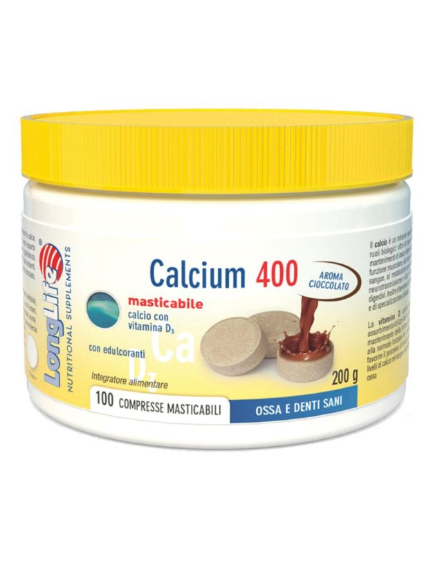 LONGLIFE CALCIUM CACAO 100Cpr