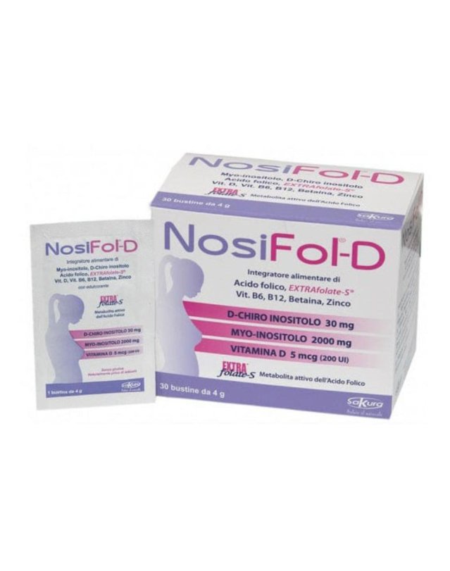Sakura Nosifol-D Integratore Alimentare 30 Bustine Sakura Nosifol-D Integratore Alimentare 30 Bustine