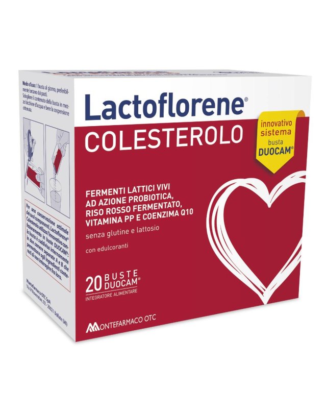 LACTOFLORENE COLESTEROLO 20BS