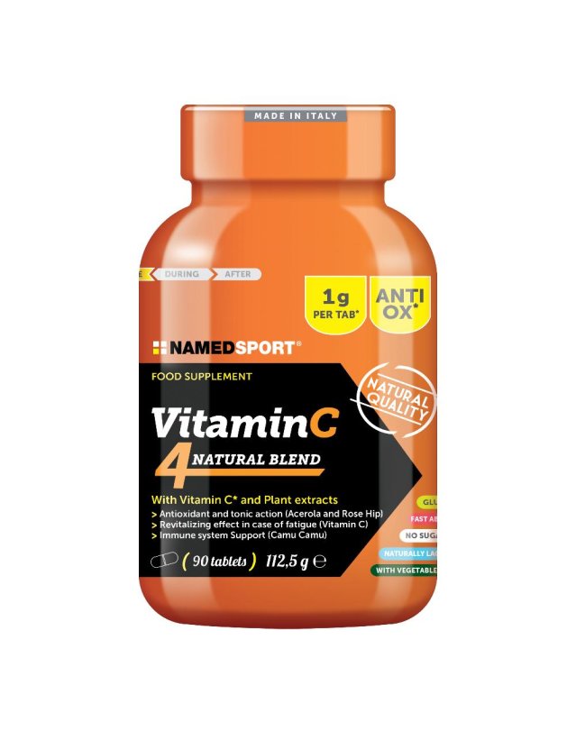 VITAMIN C 4NATURAL BLEND 90CPR