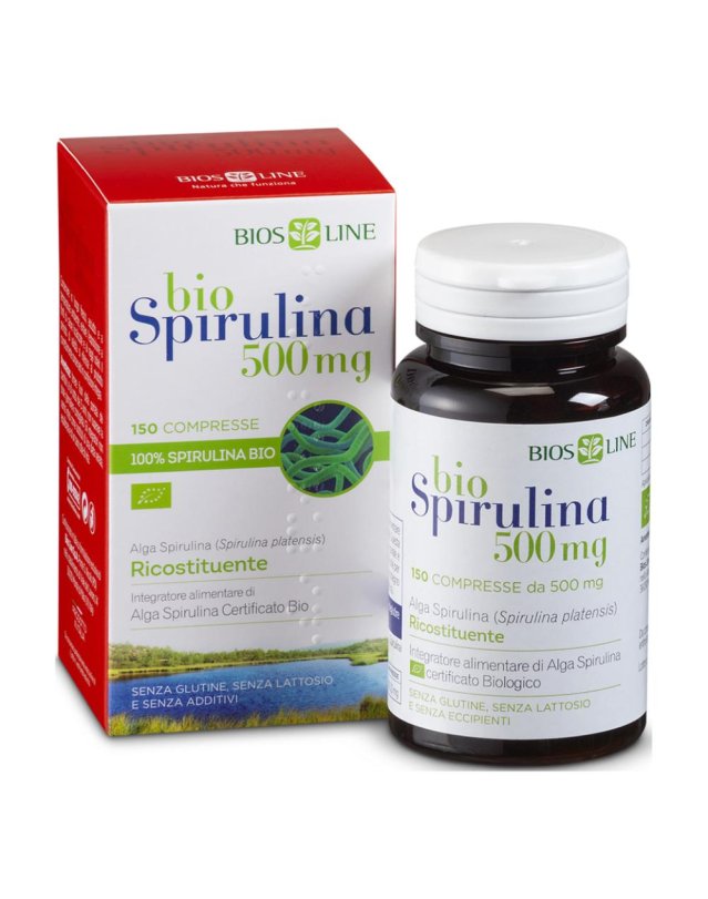 BIOSPIRULINA 500 NEW 150CPR BIOS