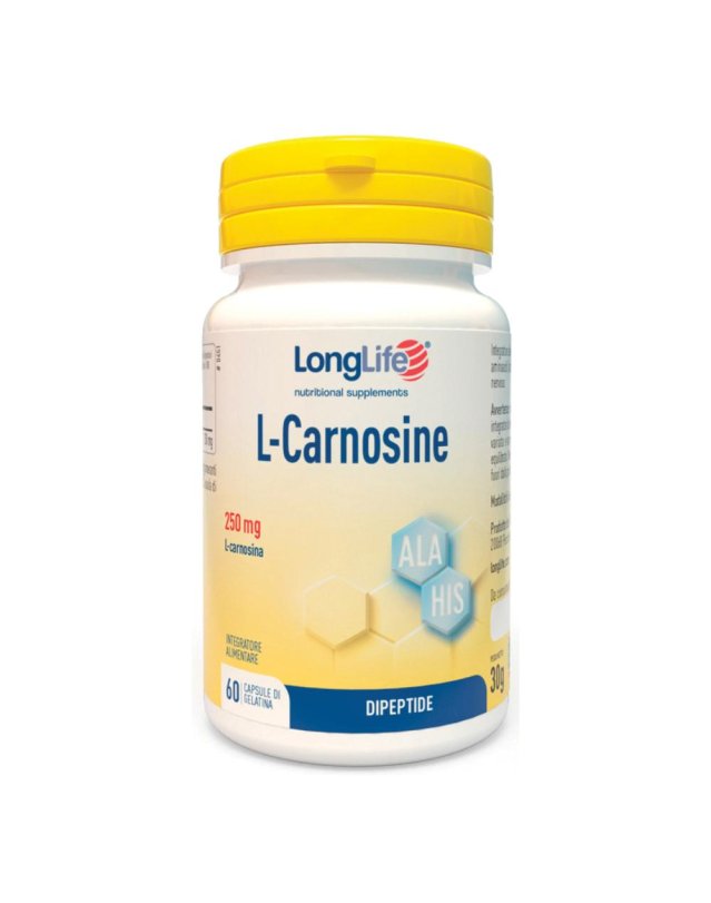 LONGLIFE L-CARNOSINE 60 Cps