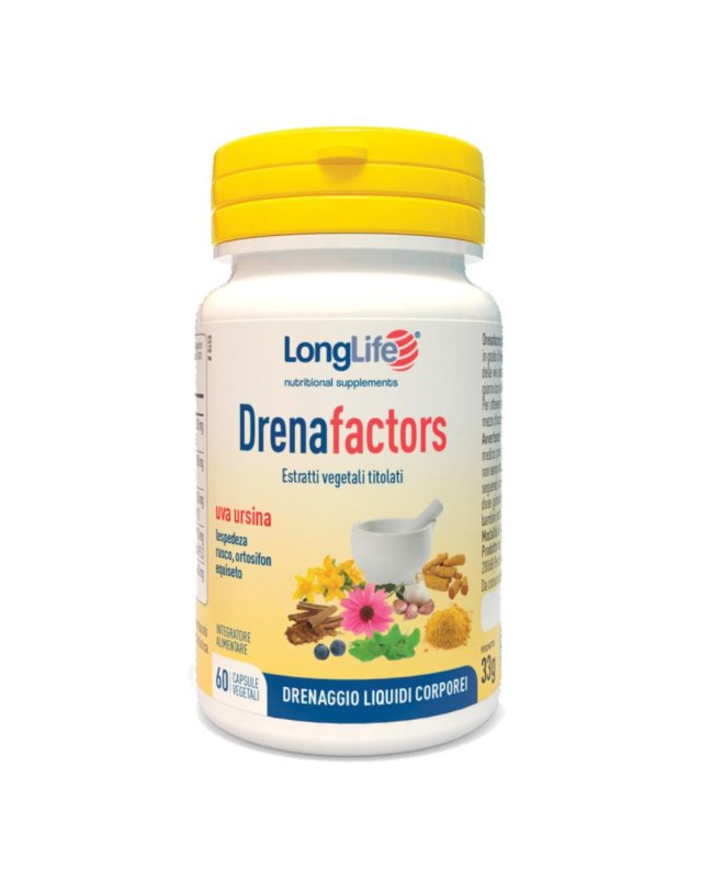 LONGLIFE DRENAFACTORS 60 Cps