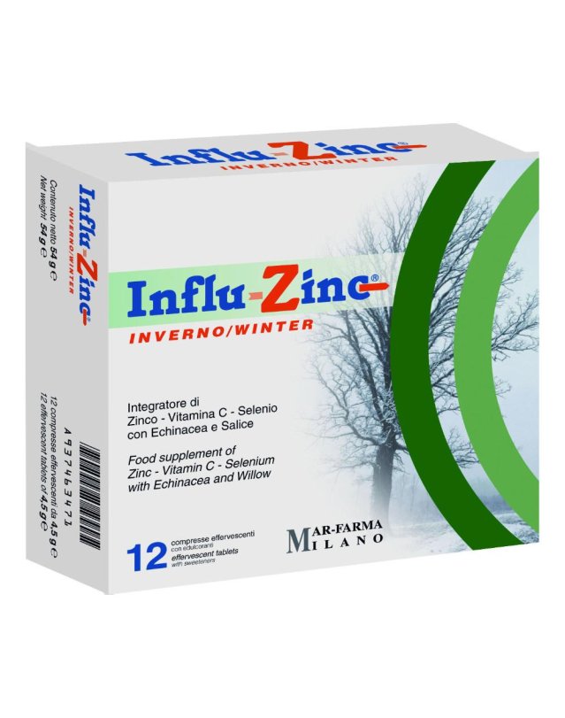 INFLU ZINC INV 12CPR EFFERV