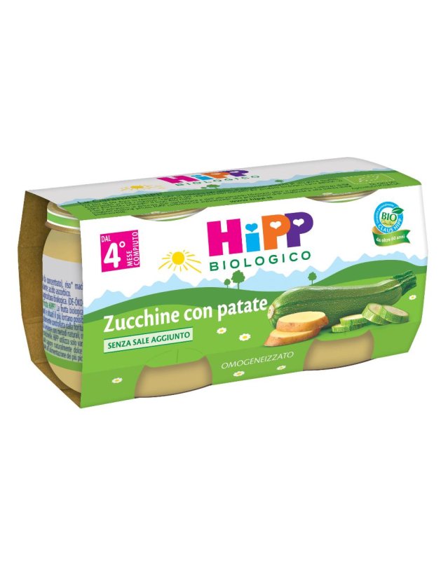 OMO HIPP Bio Zucch/Patate2x80g