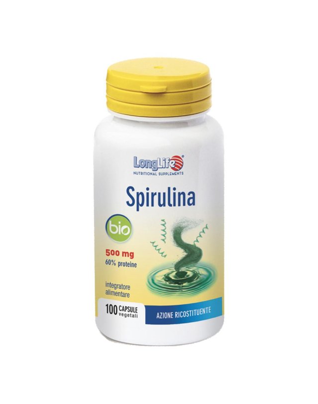 LONGLIFE SPIRULINA BIO 100CPS