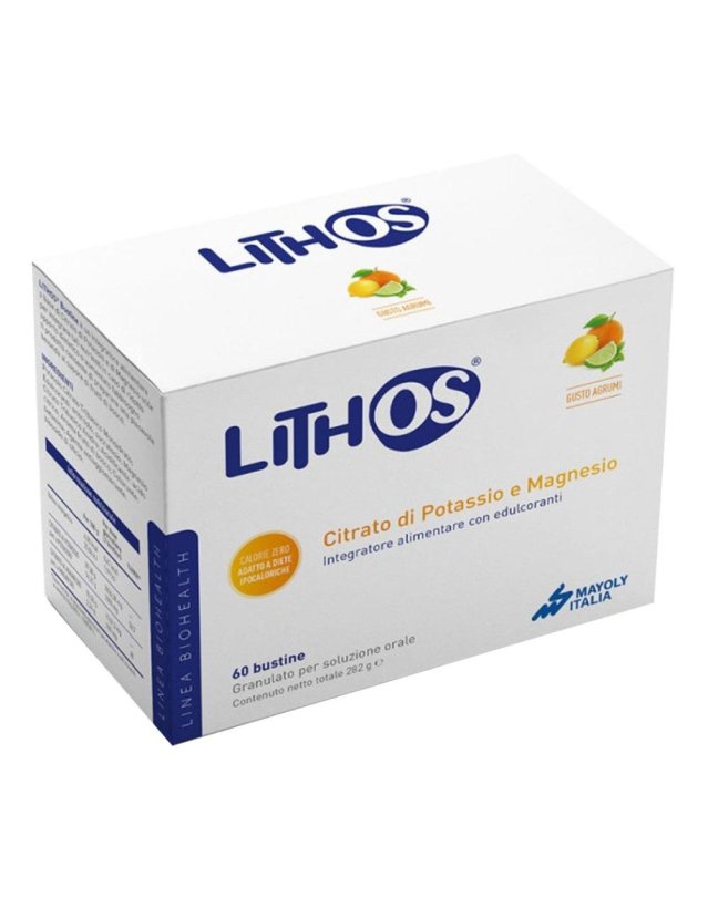 Lithos Integratore Alimentare 60 Bustine Gusto Agrumi