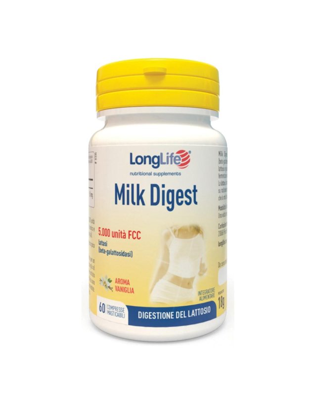 LONGLIFE MILK DIGEST 60 Cps