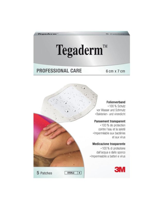 TEGADERM FILM TRASP 10X12CM 5PZ TEGADERM FILM TRASP 10X12CM 5PZ