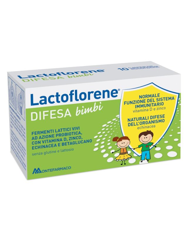 Lactoflorene Difesa Bambini 10 Flaconcini