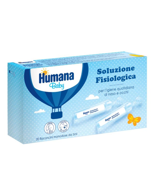 HUMANA Sol.Fis.20fl.5ml