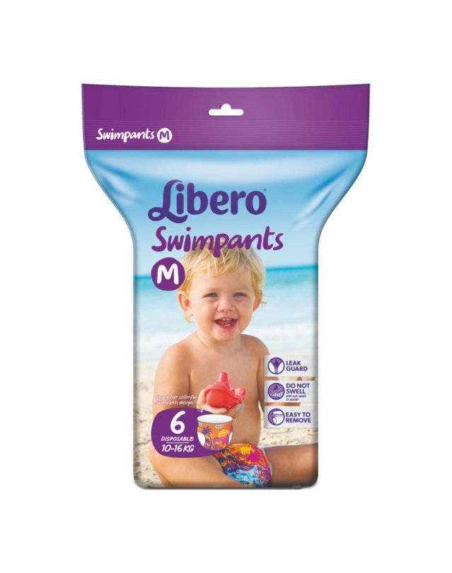 LIBERO Swimpants 10-16Kg M 6pz