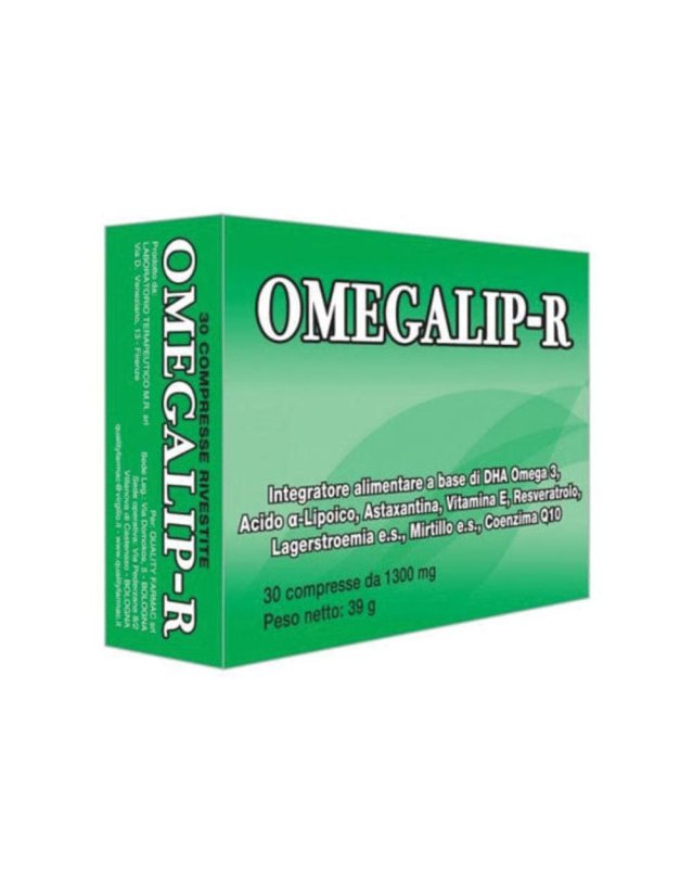 Quality Farmac Omegalip-R Integratore &ndash; 30 Compresse