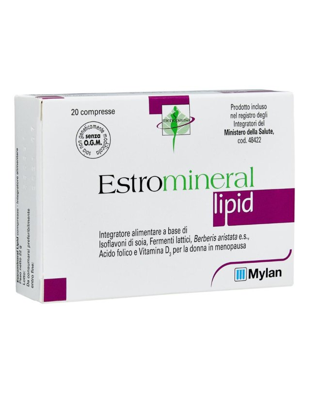 ESTROMINERAL LIPID 20CPR