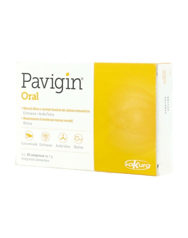 Sakura Pavigin Oral 20 Compresse - Difese Immunitarie Sakura Pavigin Oral 20 Compresse - Difese Immunitarie