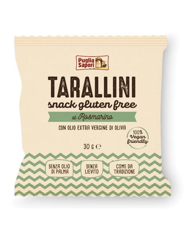 PUGLIA SAP.Tarallini Rosm. 30g