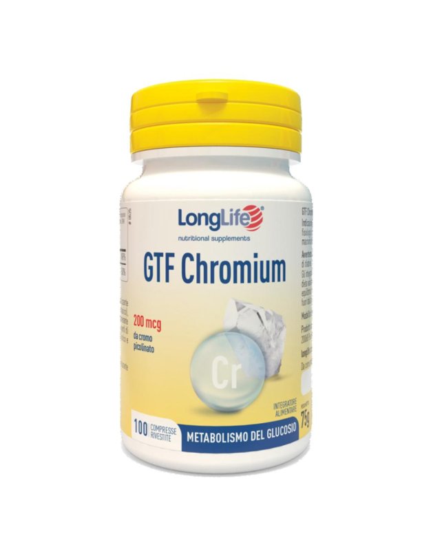 LONGLIFE GTF CHROMIUM 100CPR