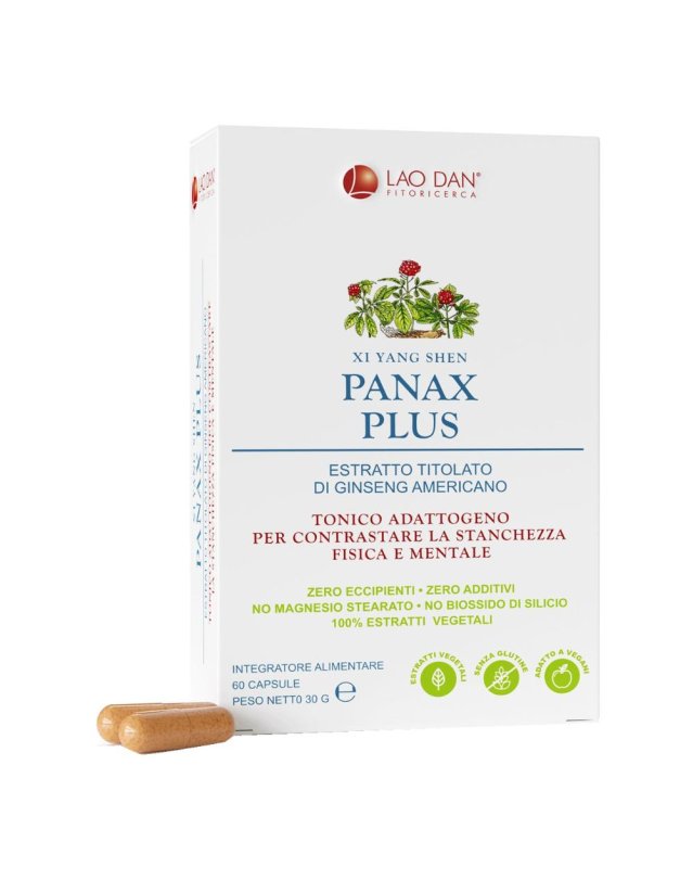PANAX PLUS GINSENG AMER 60CPR
