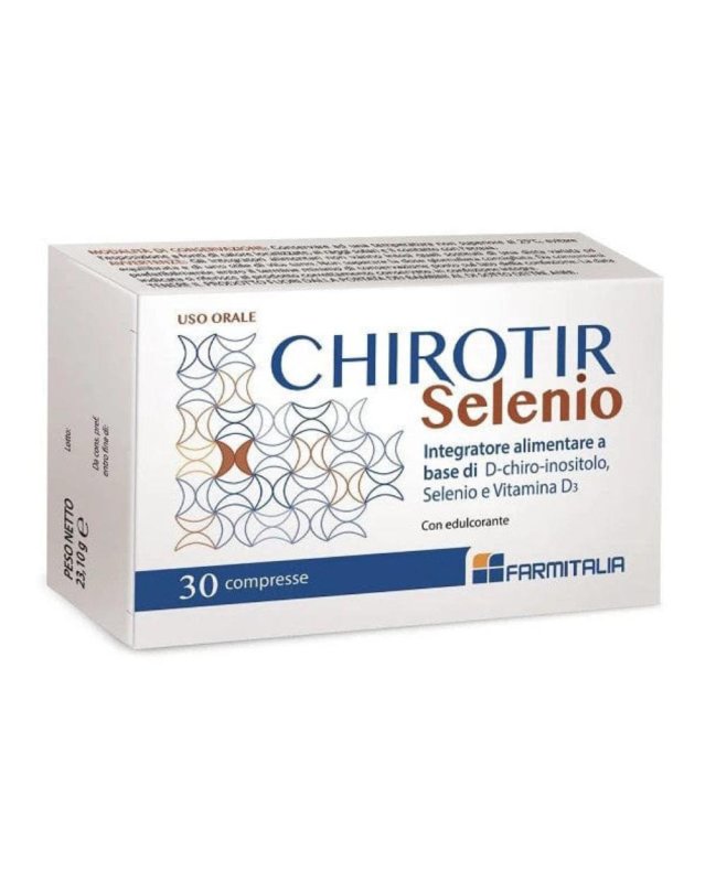 CHIROTIR Selenio 30 Cpr